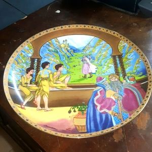 1980 9" Porcelaine Collectable plate ( SKU 1504)